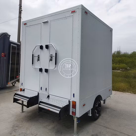 Customized Station Prefab House Portable Bathroom Shower Rooms Outdoor Camping Mobile Toilet Trailer Luxury Restroom Trailer