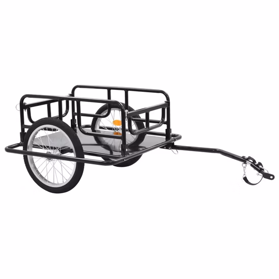 Foldable Bicycle Cycle Bike Cargo Trailer for Camping Tent Luggage Carry