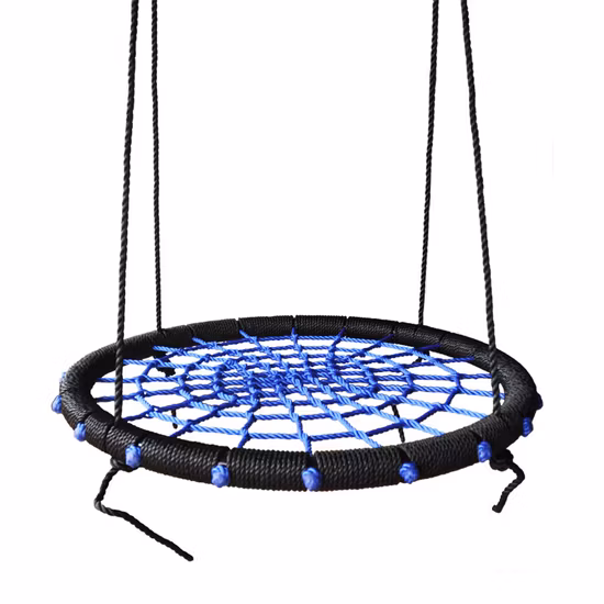 Новые поступления, полностью собранное блюдце, вращающееся уличное дерево, круглая веревка, качели в виде паутины